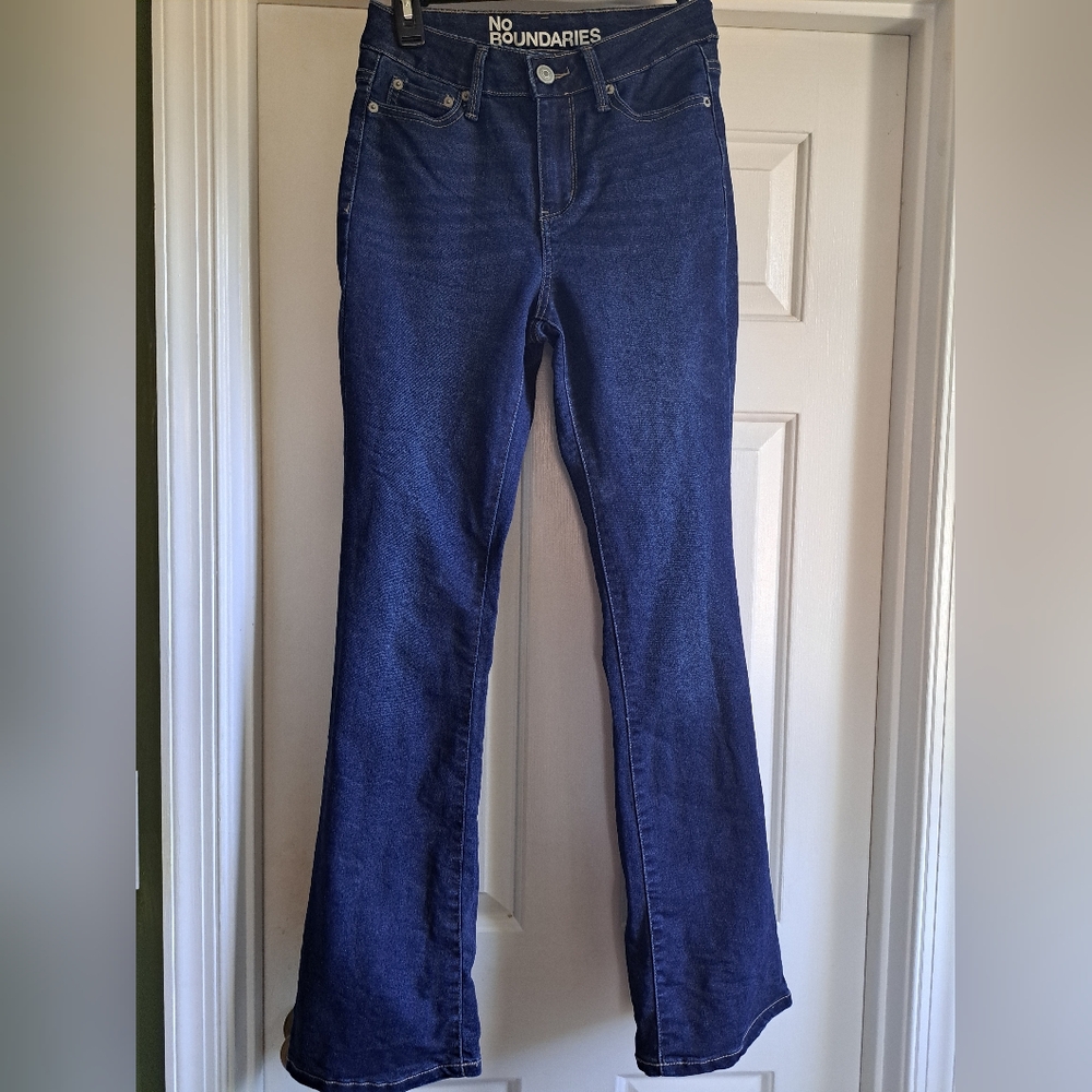 No Boundaries Women's Blue Jeans